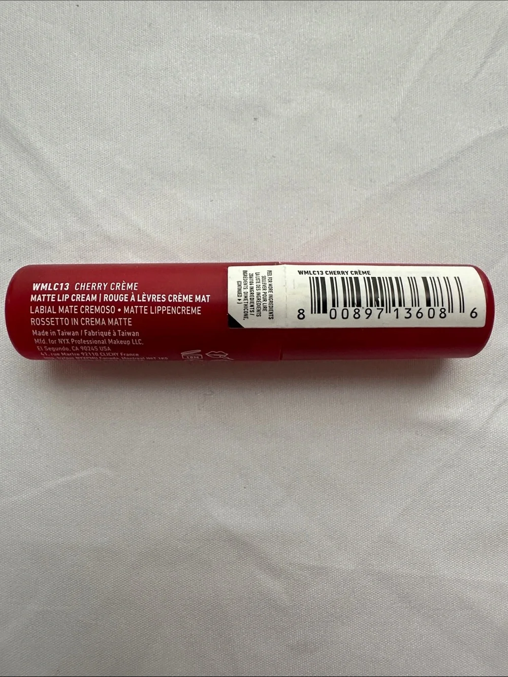NYX Smooth Whip Matte Lip Cream Cherry Crème WMLC13